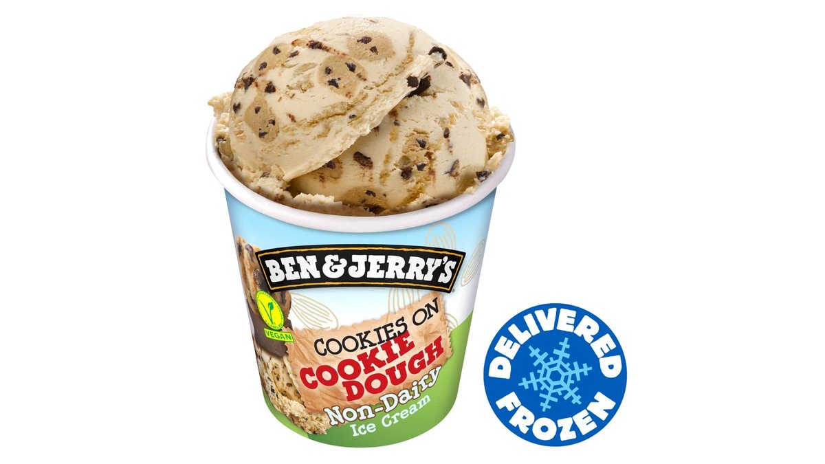 Ben & Jerry's Non-Dairy Cookies On Cookie Dough 465ml – CandyTown Friisilä