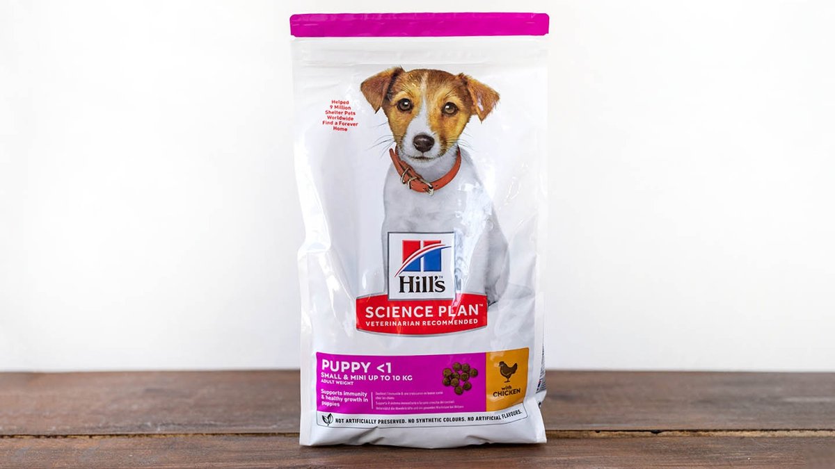 hill's science plan small & mini puppy food with chicken