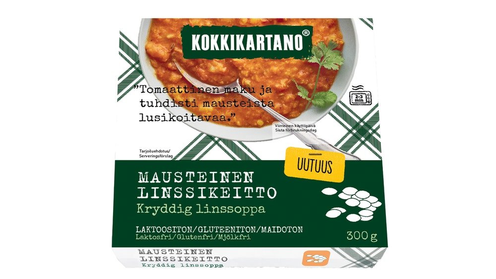 Kokkikartano mausteinen linssikeitto 300g – K-Market Sörkka