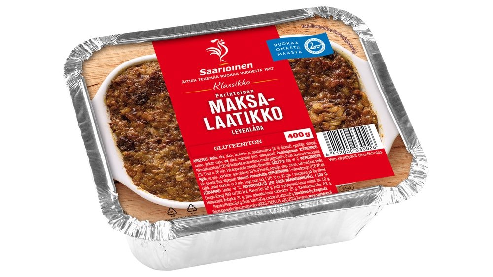 Saarioinen Maksalaatikko 400 g – K-Market Koivistonpuistikko