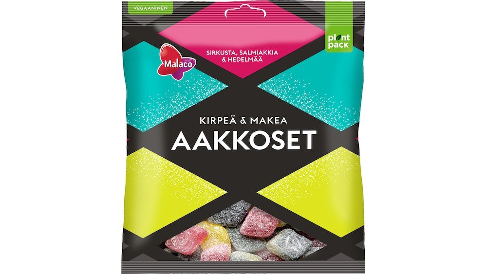 Aakkoset makeissekoitus 280g Kirpeä & Makea – K-Market Karhula