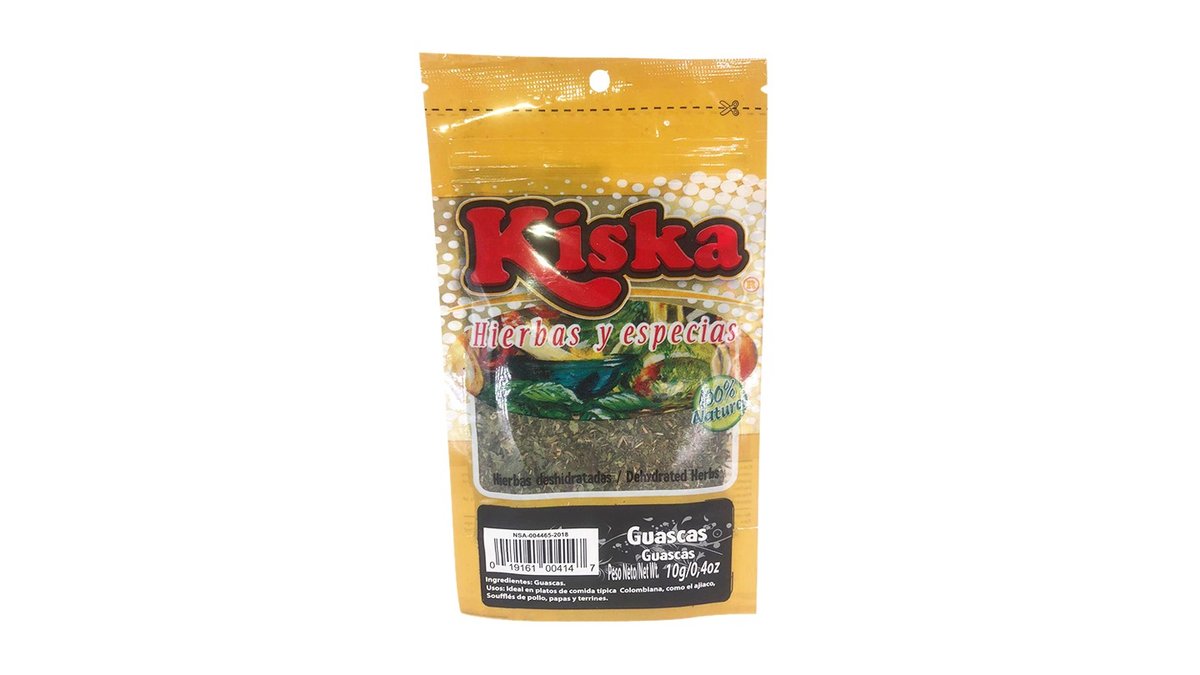 Guascas Kiska Hierbas y Especias 10g – Latino Point