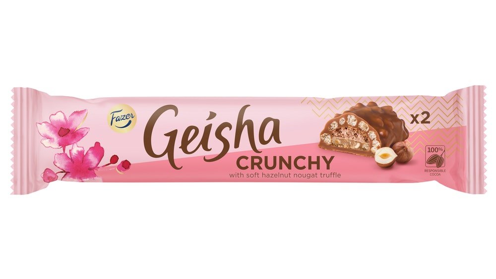 Fazer Geisha Crunchy suklaapatukka 50g – K-Market Ollinsaari