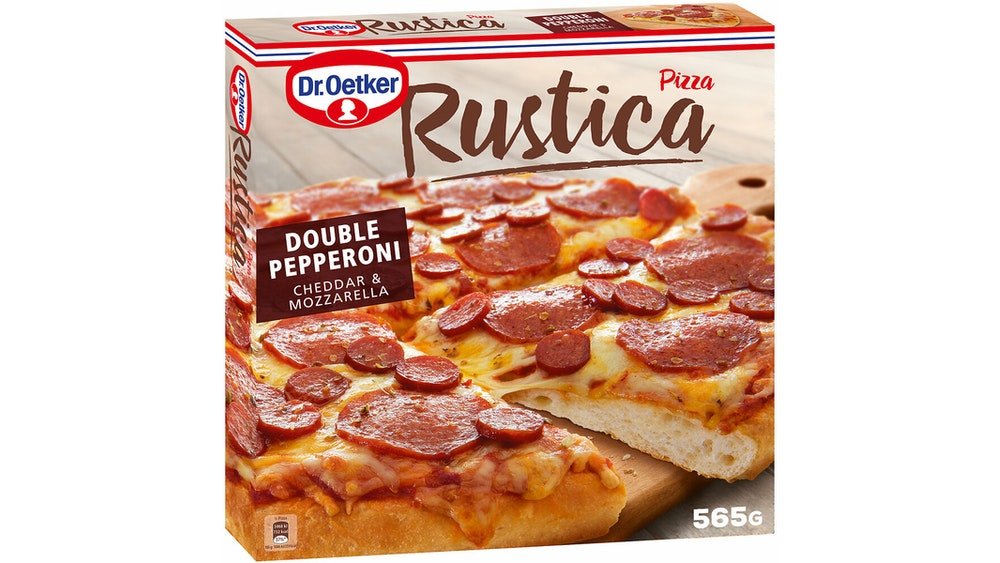 Dr. Oetker Rustica Double pepperoni 565g pakaste – K-Market Verkahovi