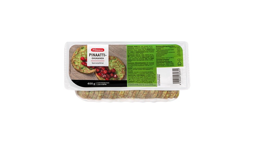 Pirkka pinaattiohukainen 400 g – K-Market Jokiniemi