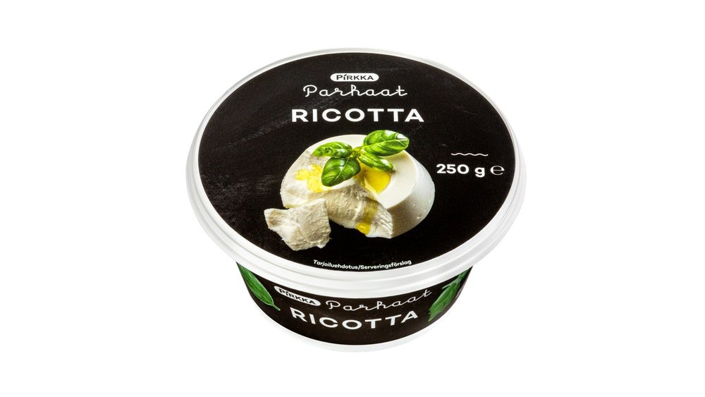 Pirkka Parhaat ricotta 250g – K-Market Krunikka