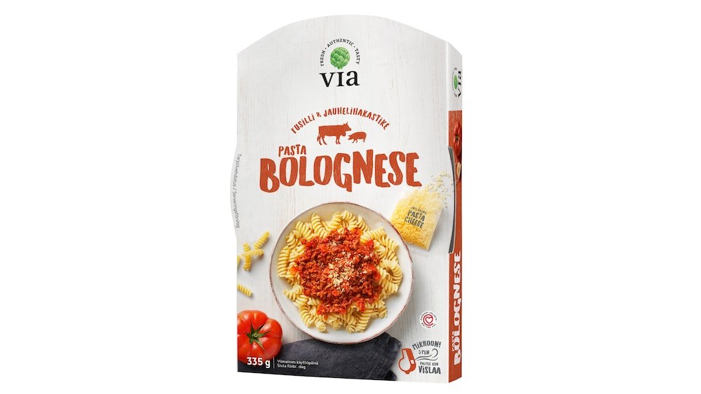 Via Pasta Bolognese – K-Market Nöykkiö