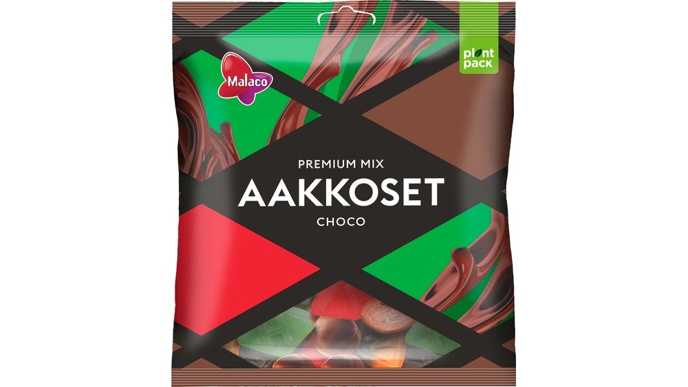 Malaco Aakkoset Choco 280g makeissekoitus – K-Market Kookos