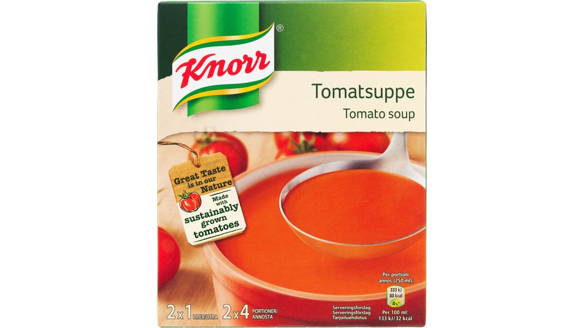 Tomatsuppe, Knorr
