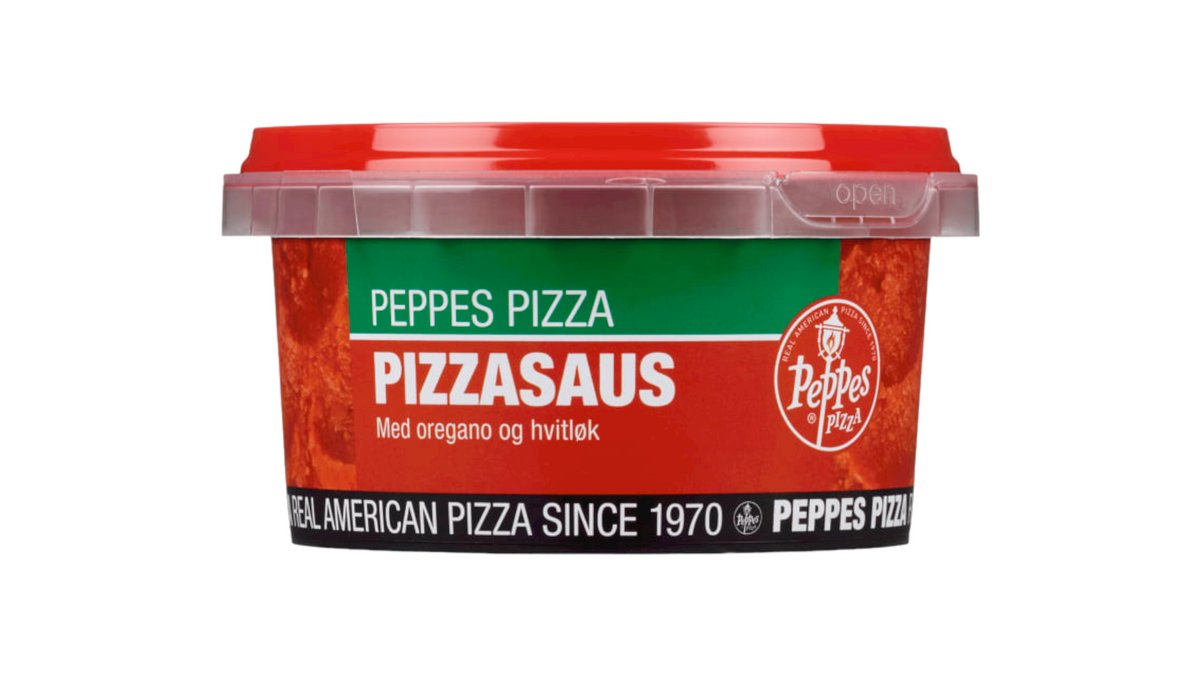 Pizzasaus Oregano 180g - Peppes