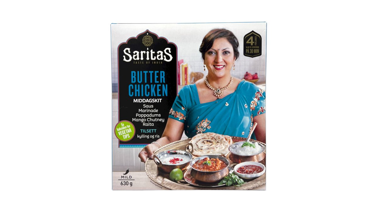 Butter Chicken Kit 630g - Saritas