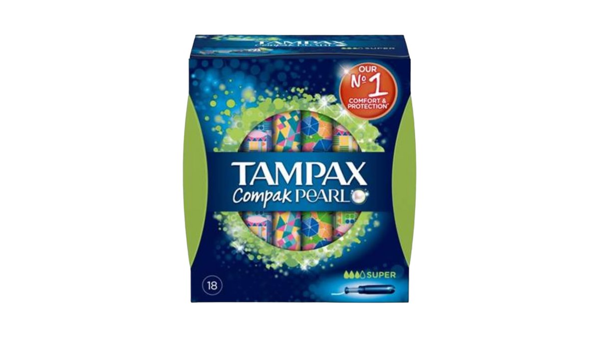 Compak Tamponger Pearl Super 18stk - Tampax