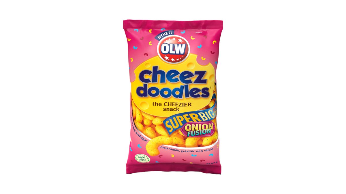 Cheez Doodles Onion Fusion Super Big 200g - OLW