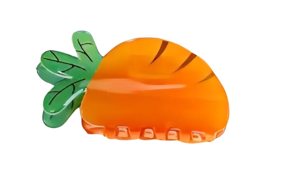 Carrot fruit hair clipper
