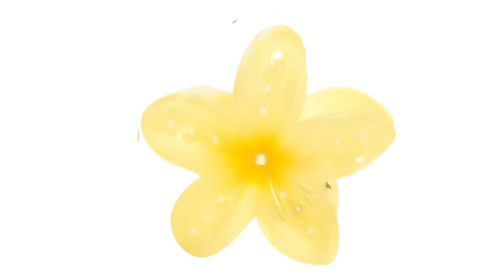 Hair clipper yellow with strass