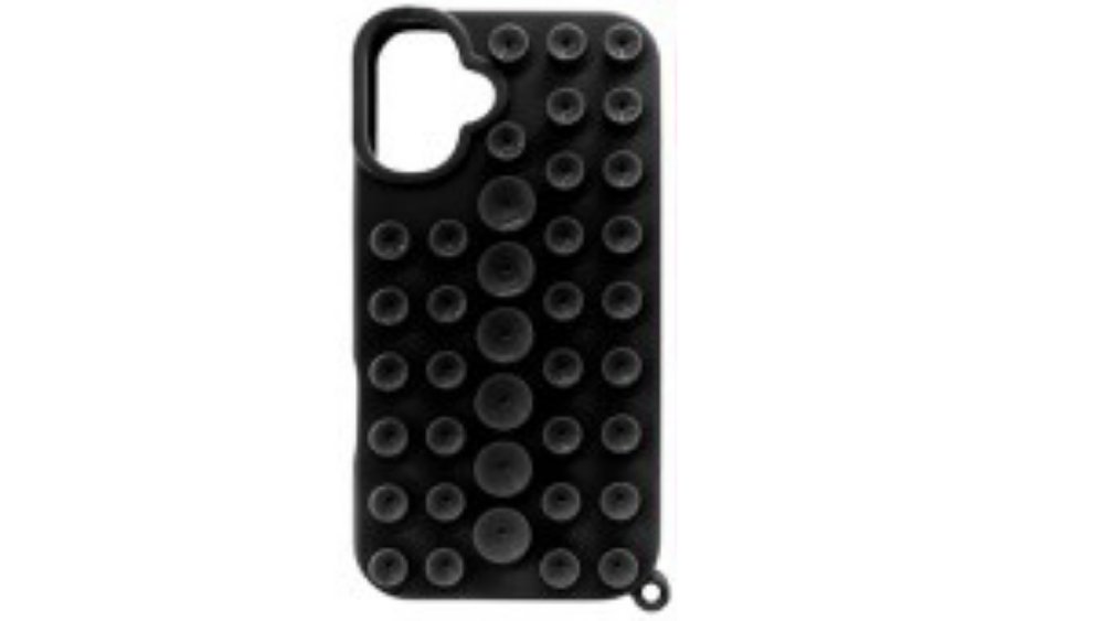 Black Suction cup soft cover case 14