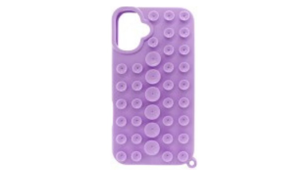 Purple Suction cup soft cover case 14
