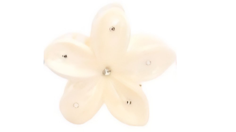 Hair clipper white with strass