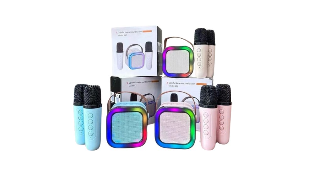 Karaoke powerful speaker with mic