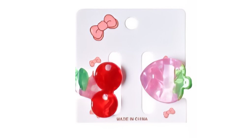 Cherries and strawberry hair clippers