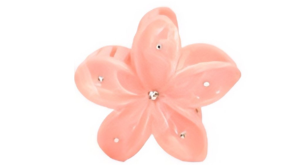 Hair clipper peach with strass