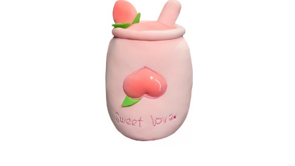 Bubble tea plush pink