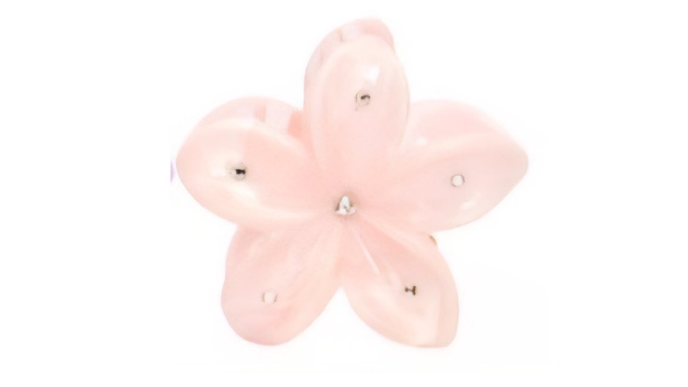 Hair clipper light pink with strass